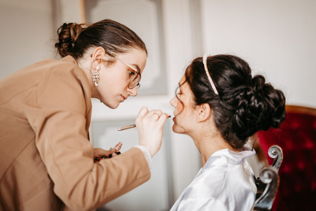 Brautfrisur Schweiz mit natürlichem Look, St. Gallen